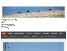 Tablet Screenshot of fergusmurraysculpture.com